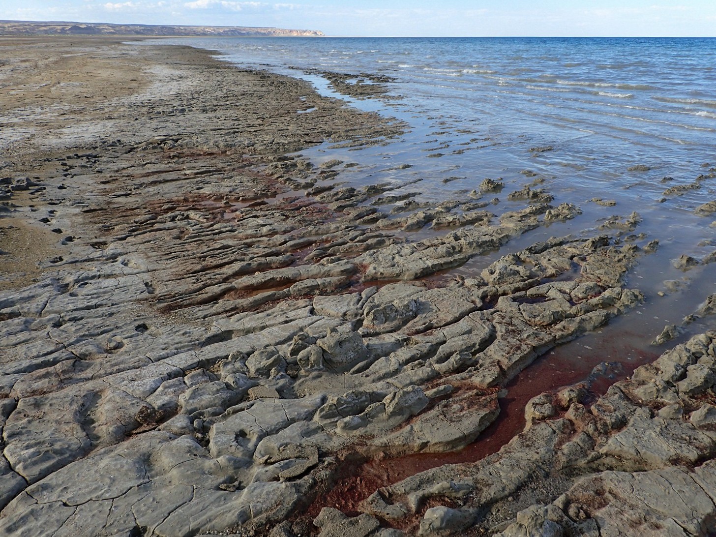 Осушенное Аральское море
