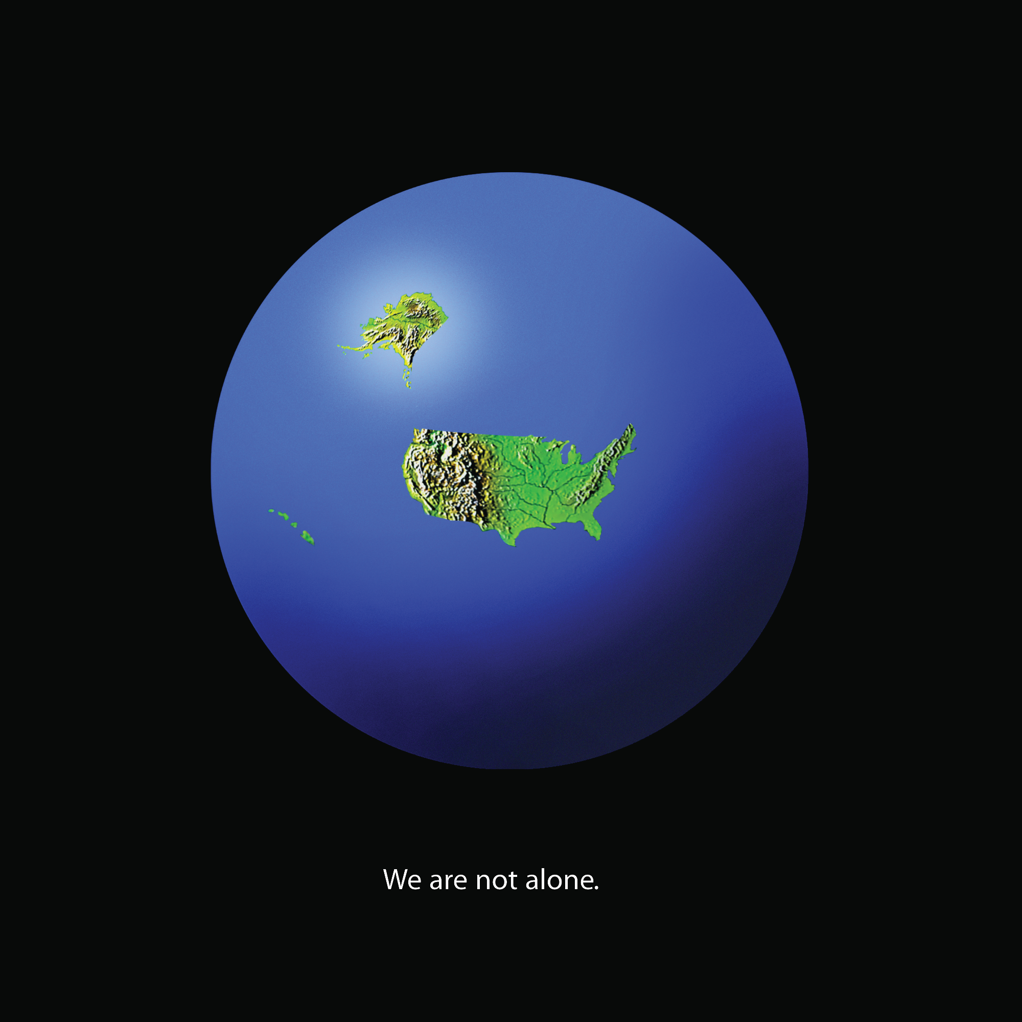 We Are Not Alone Image - Black Background | National Geographic Society