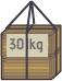 30kg Crate with Straps