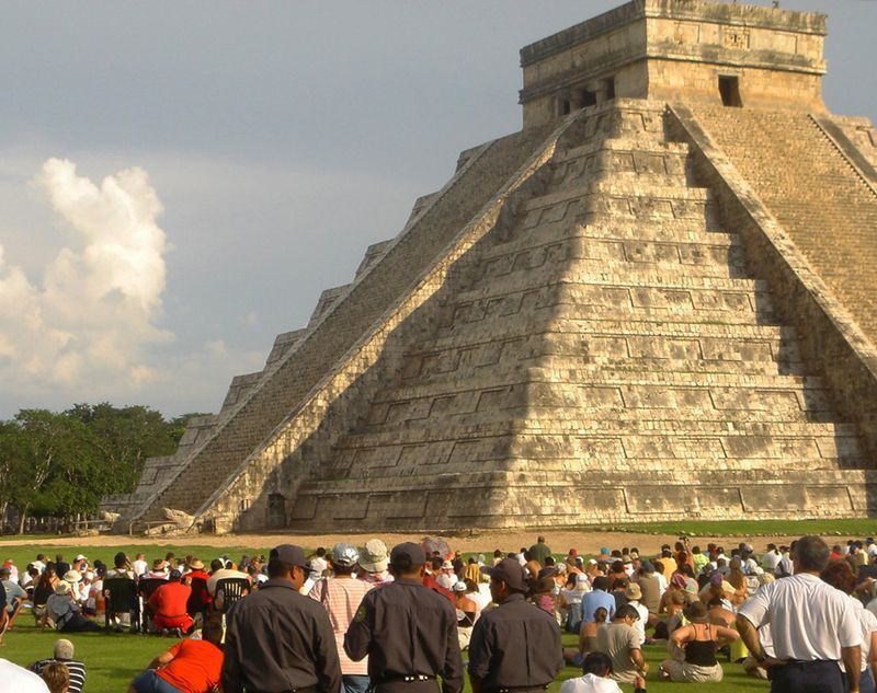 Пирамиды индейцев майя