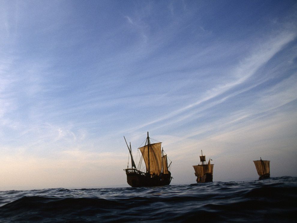 immigrant ship 1600s