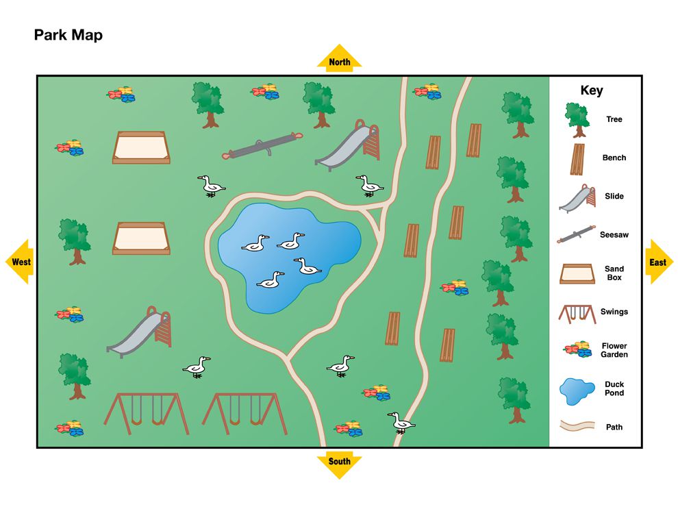 Park Map National Geographic Society