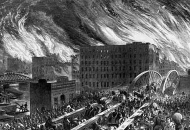 The Chicago Fire Of 1871 And The Great Rebuilding National