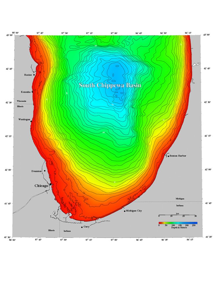 Google Earth Depth Charts