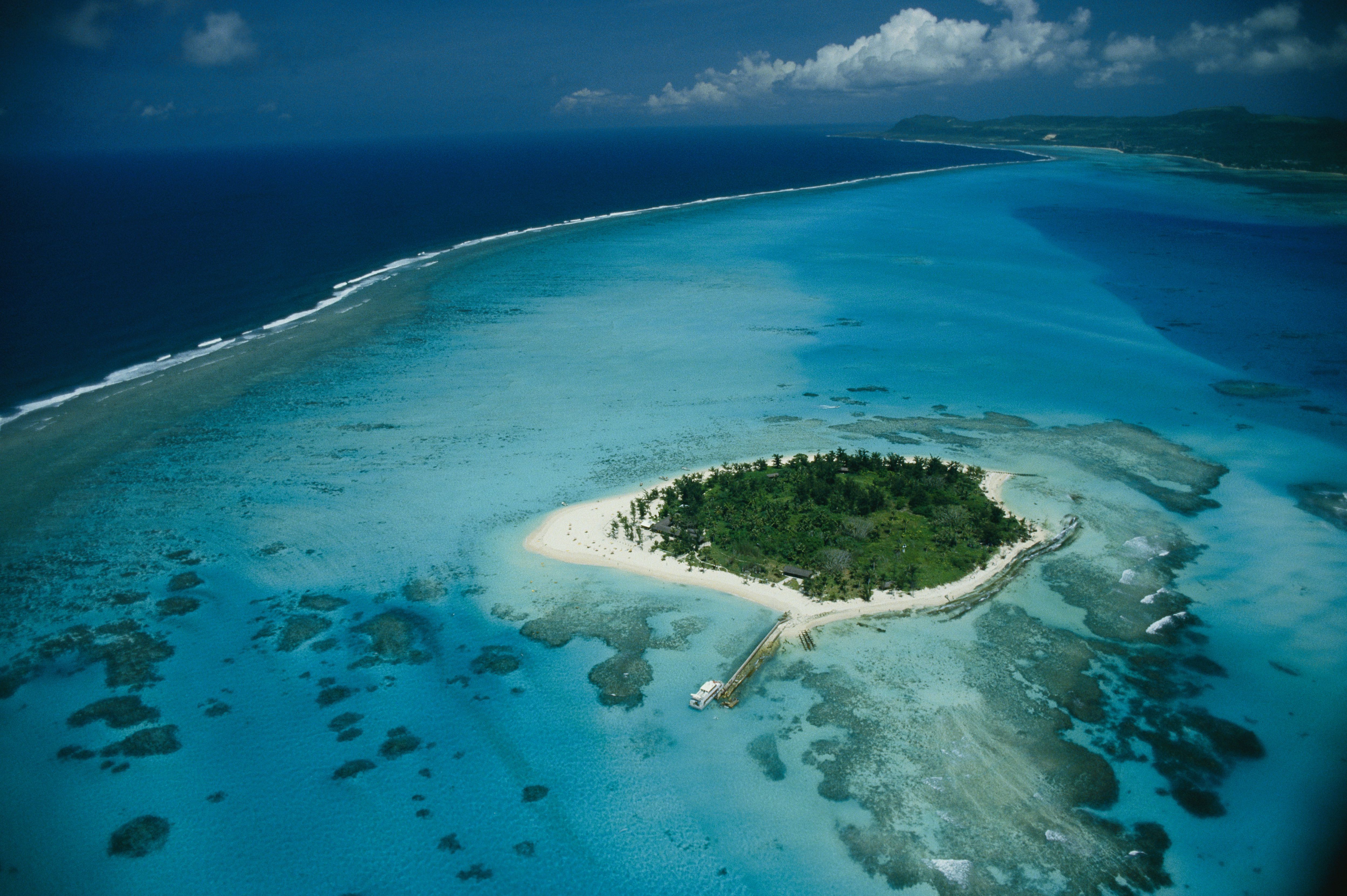 Коралловые острова тихий океан Маршалловы Марианские острова