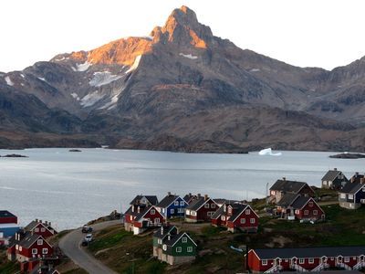Photo: Fjord in Greenland.