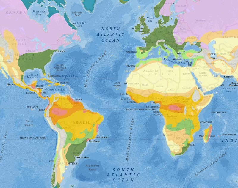 Argentina Climate Regions 9950