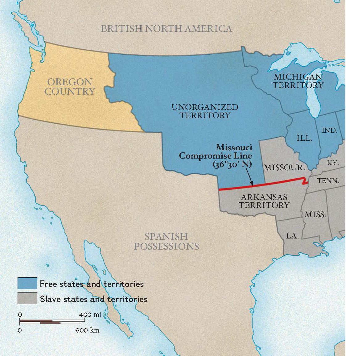 The Missouri Compromise National Geographic Society