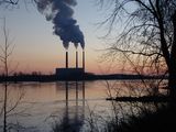 Picture of a coal fired power plant. 