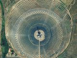 Picture of Seville solar array. 