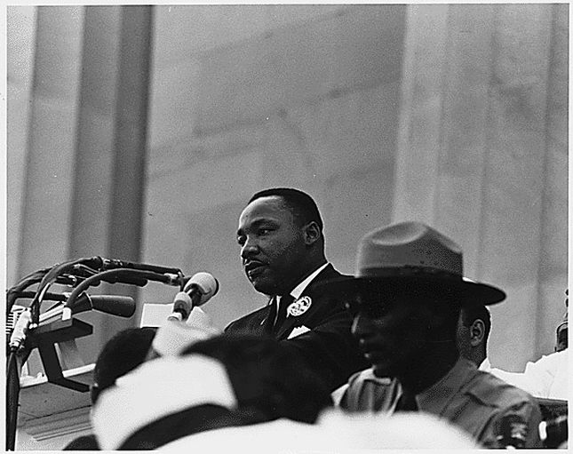 article about martin luther king speech