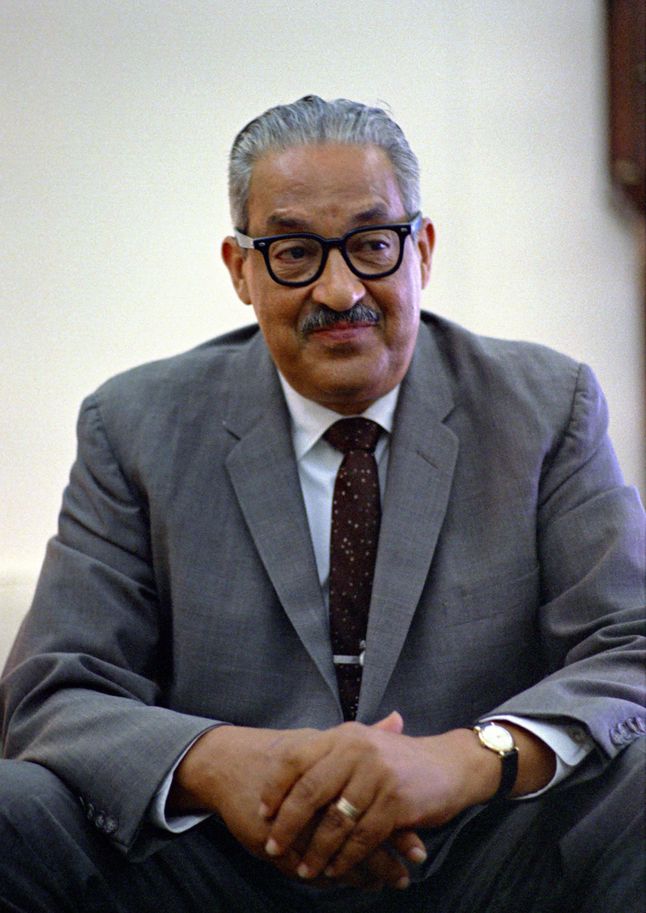 Thurgood Marshall Becomes First Black Justice on U S Supreme Court