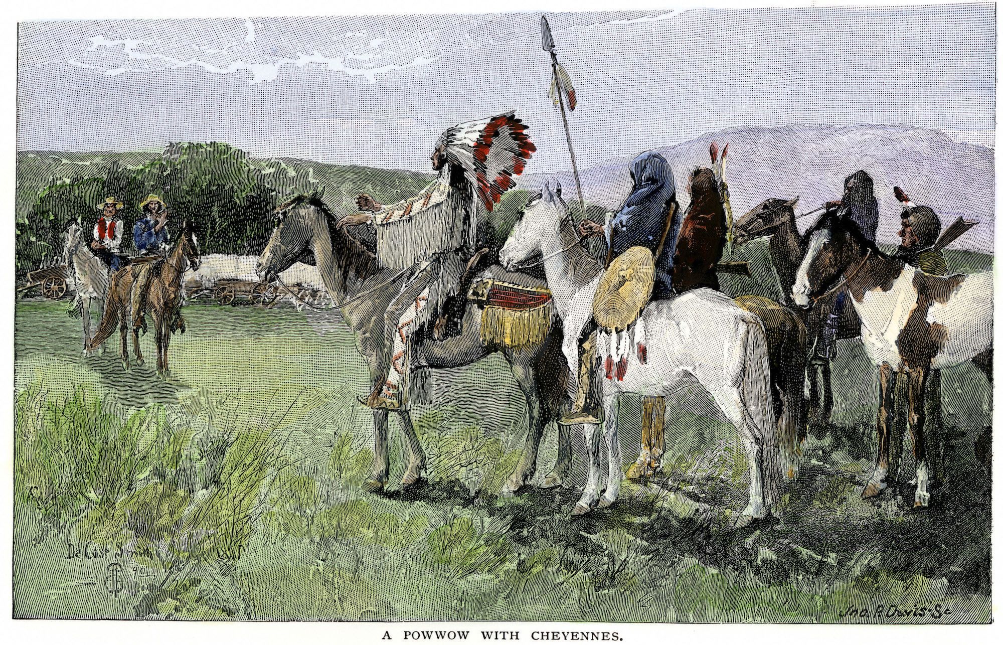 in the 1500s what changed the ways of life for native americans forever?