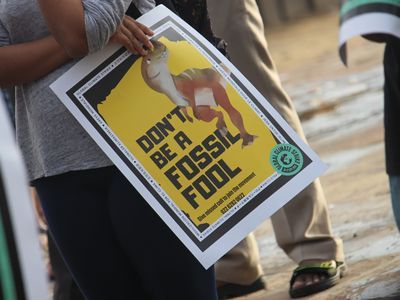 <p>Image of a poster from the climate strike in Mumbai, India.</p>