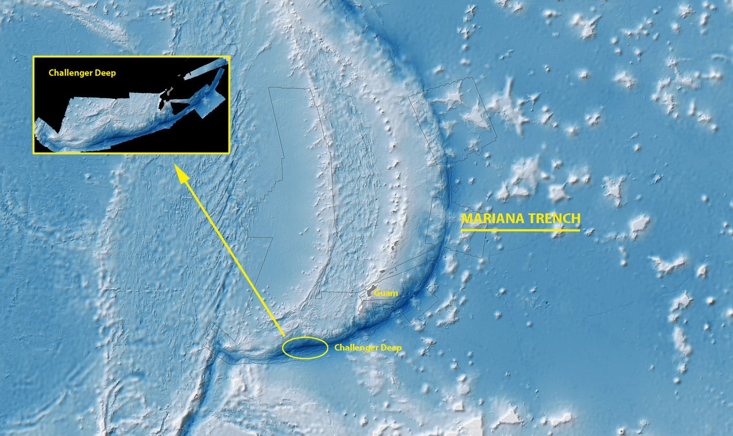 ocean trench | National Geographic Society network diagram examples 