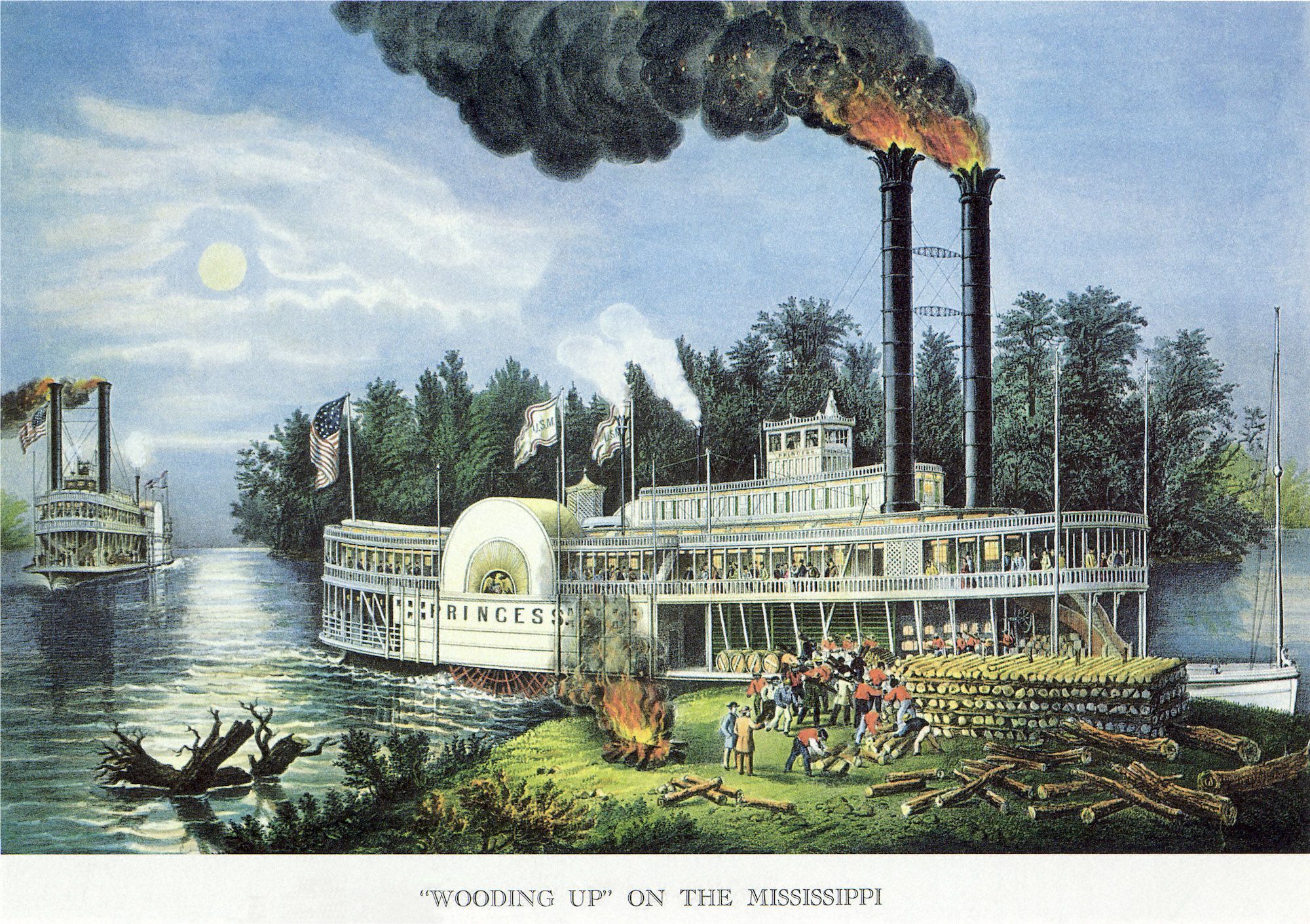 riverboats in the 1800s facts