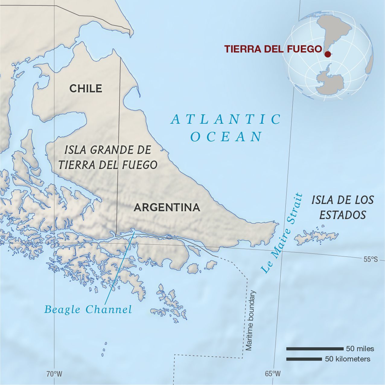 List 103+ Images water passage between the south american mainland and tierra del fuego Completed