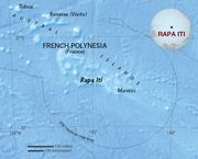 Map of Rapa Iti