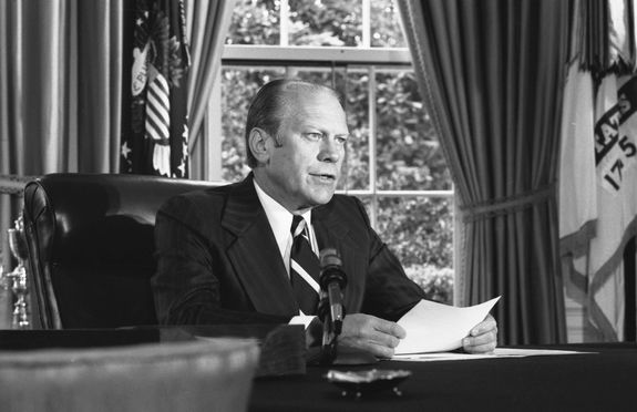 President Ford Pardons Nixon