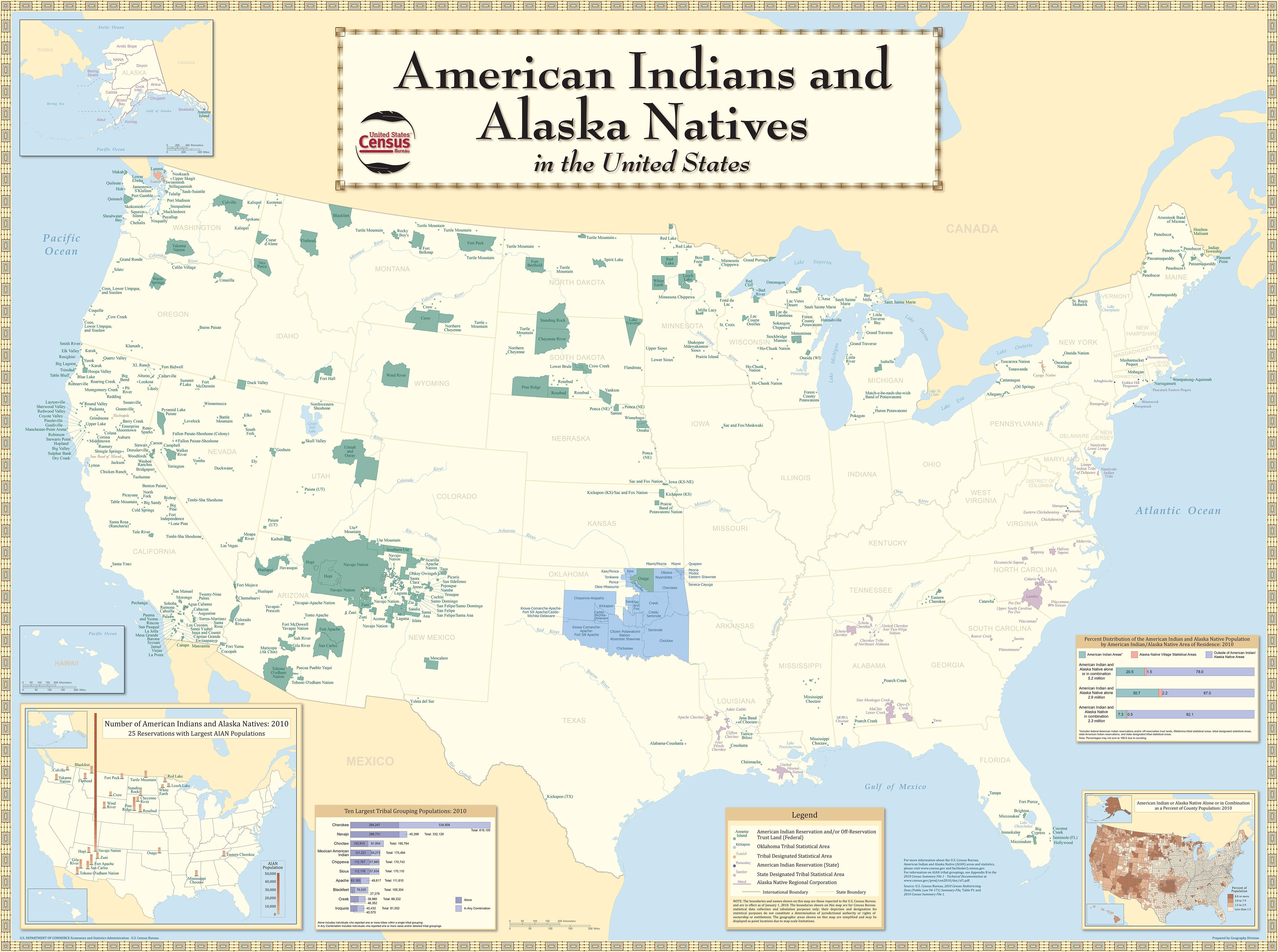 Maps Of Current Us Indian Reservations