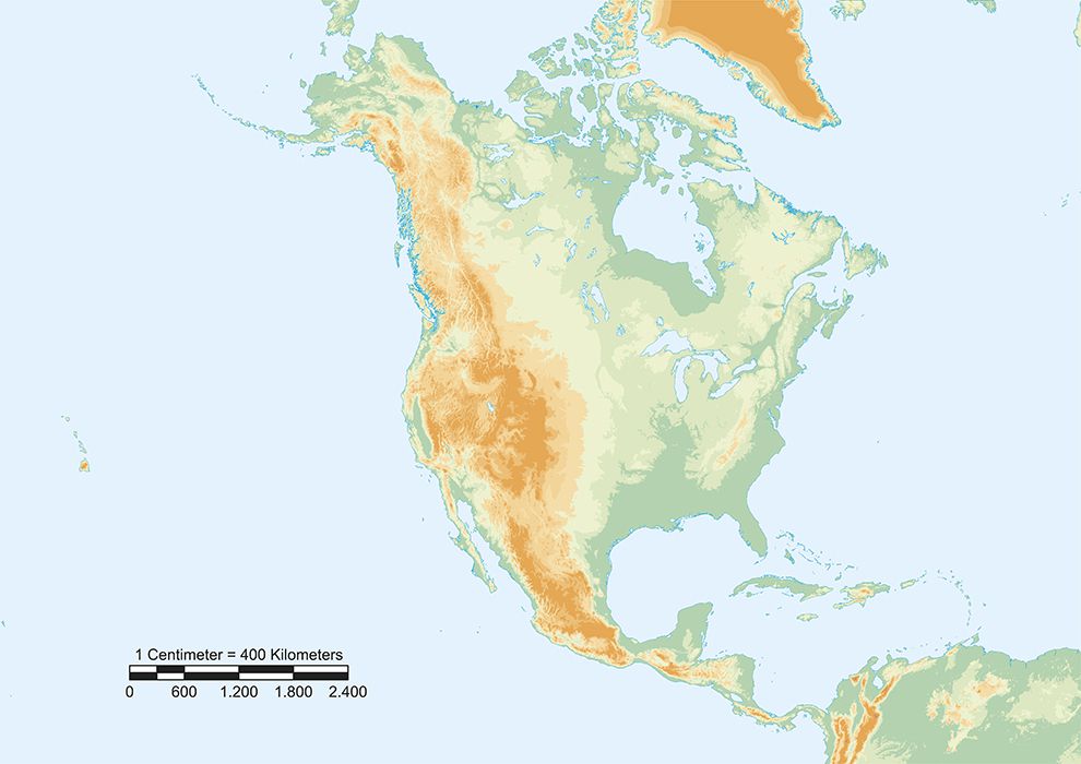 Definition Of Physical Map In Geography Measuring Distances On A Map | National Geographic Society