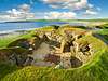 Picture of a Neolithic house still standing in the settlement of Skara Brae on Scotland's Orkney Island